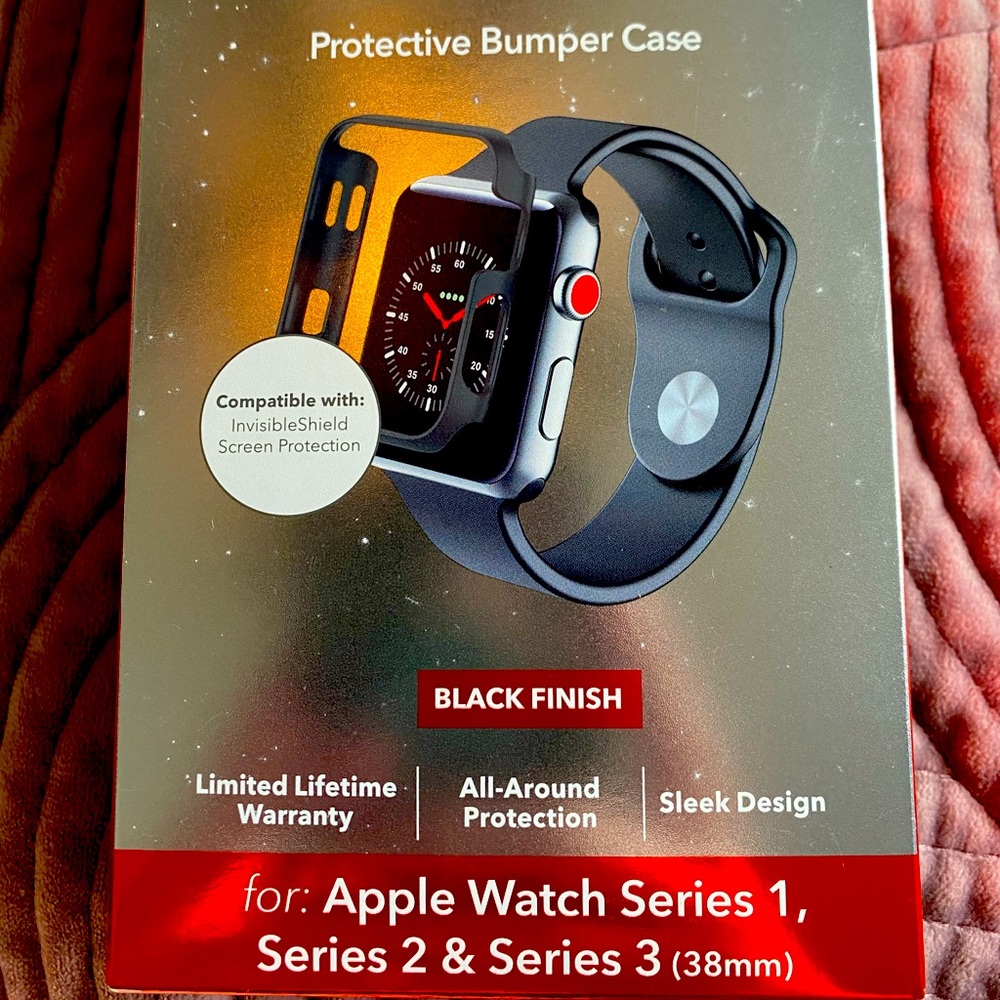 New Invisible Shield Protective Bumper Apple Watch